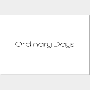 Ordinary Days Posters and Art